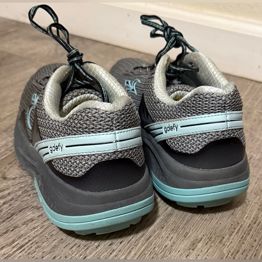 Gravity Defyer GDEFY Mighty Walk Women’s Athletic Shoes | Gray Teal | Size 6 - Picture 6 of 7
